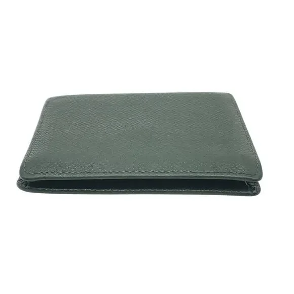 Louis Vuitton Taiga Green3 Cult Card Wallet W/ Dust Bag